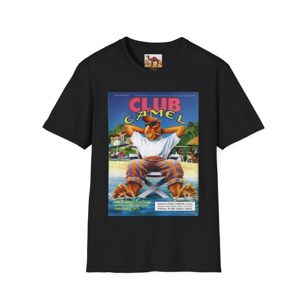 Club Camel Joe Camel Classic Advertising T Shirt